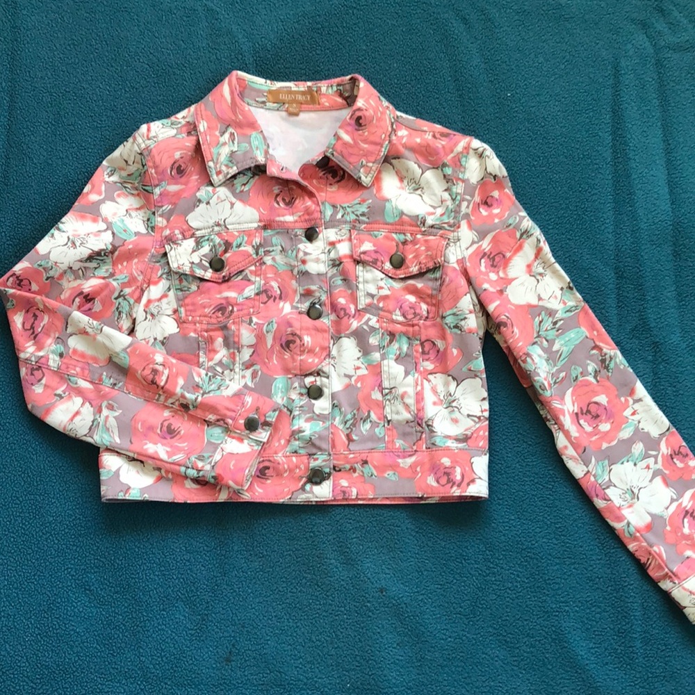 Ellen Tracy Jean jacket.